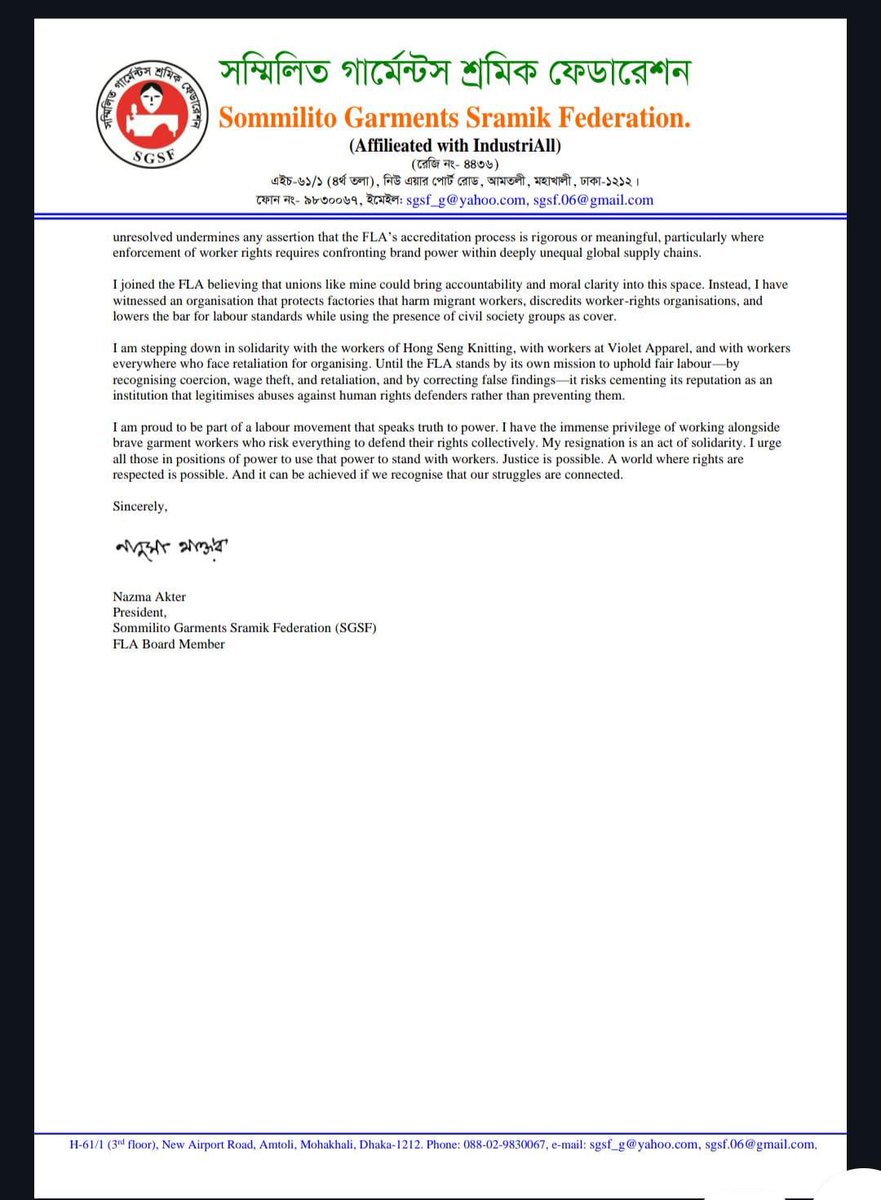 Nazma Akter tweet media