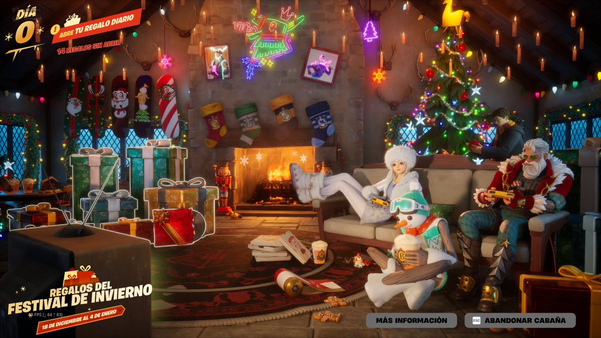inwardspark8's tweet photo. ¡YA DISPONIBLE! 🎁 La cabaña de regalos de WINTERFEST 2025 llegó a #Fortnite, hasta el 4 de Enero. 🎮❄️ https://t.co/OXWGzAWy2r
