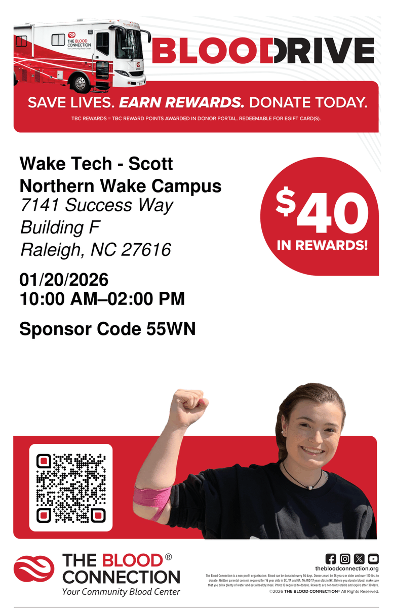 Wake Tech Office of Volunteerism & Leadership tweet media