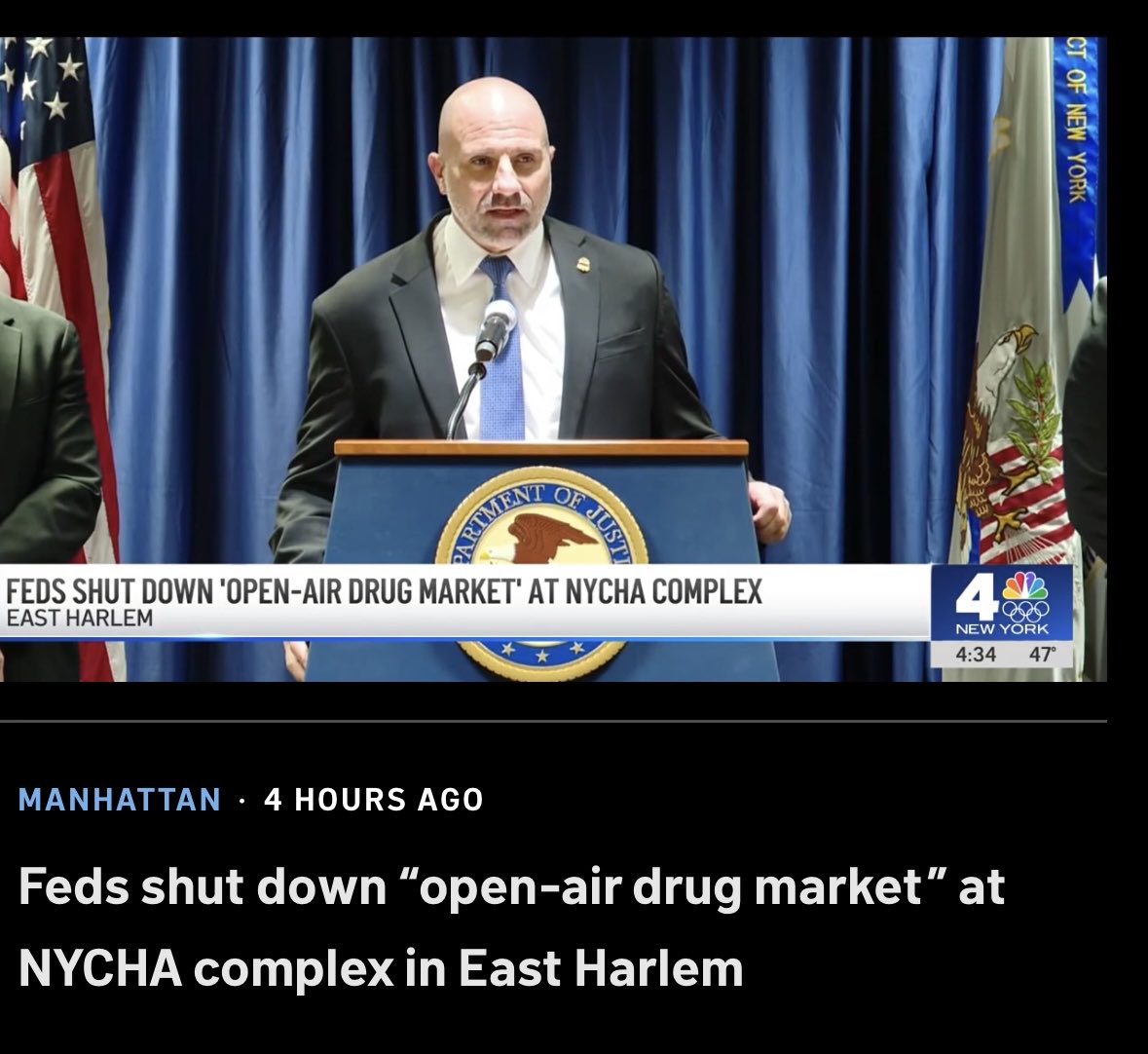 FBI crushing open-air drug markets and the drug trafficking industry - saving American lives. Thanks to regional partners who continue to collaborate with us on this.
