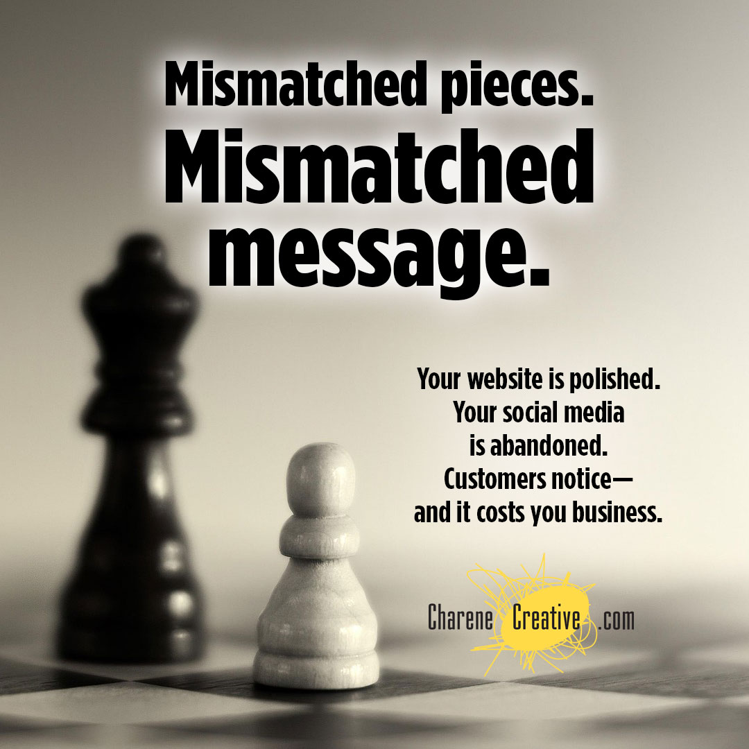 Quick question: When was the last time you updated ALL your social media profiles? 🤔

Customers are checking everything. Mismatched branding = lost trust = lost business.

Read more: charenecreative.com/why-your-brand… 👈

#BrandConsistency #SmallBusinessMarketing #BrandingTips