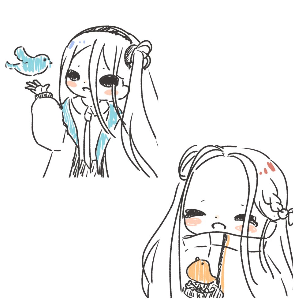 こんな色紙描こうと思っているの絵