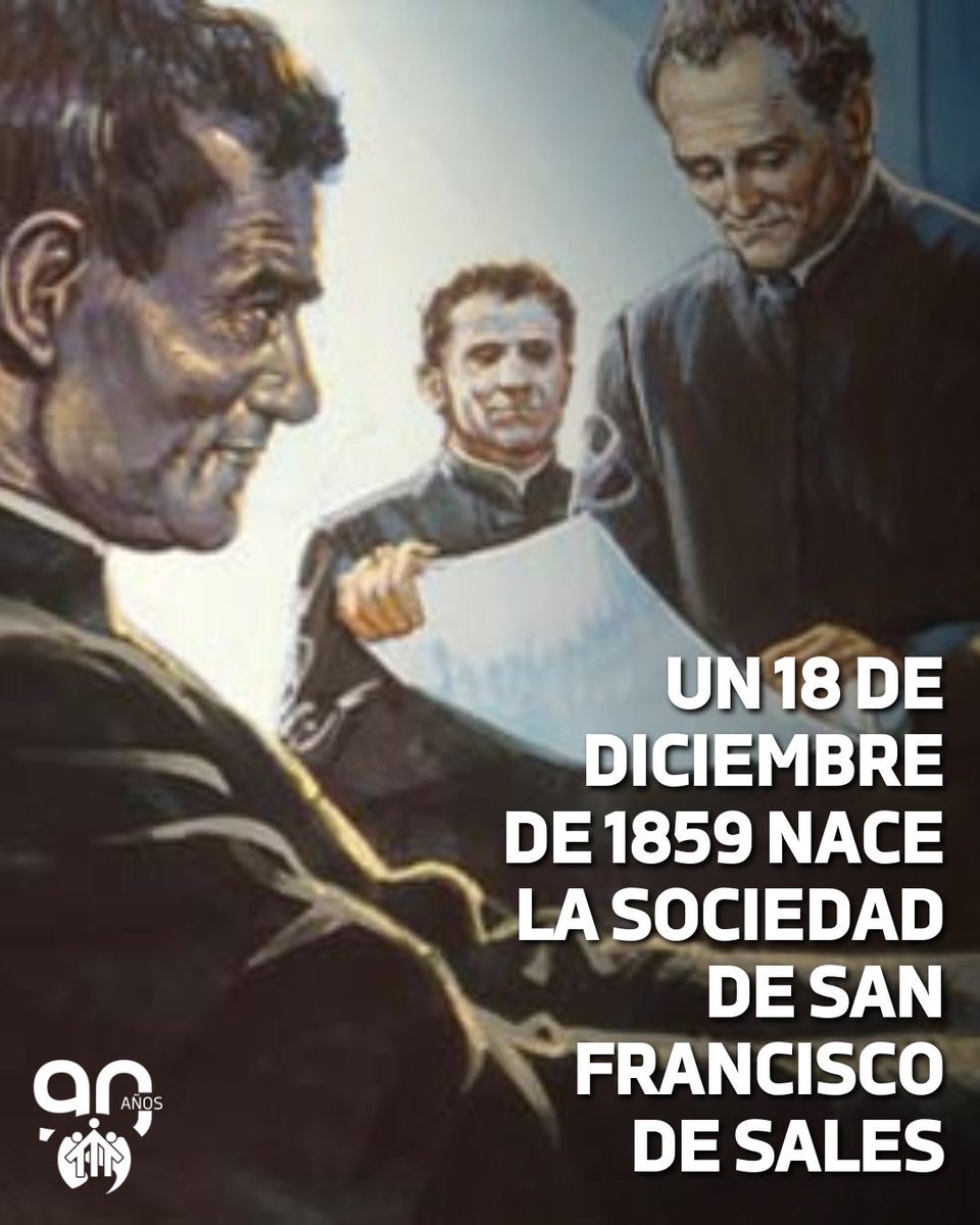 Un día como hoy, de 1859, Don Bosco fundó la Pía Sociedad de San Francisco de Sales, marcando el inicio de una obra que transformaría millones de vidas en el mundo. 🌎📍

Desde un pequeño oratorio festivo en Turín hasta los 137 países en los que los Salesianos están presentes hoy