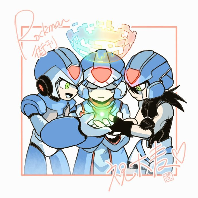 youitei07133's tweet photo. 三人のエックスさんを描きました
（X、ロクゼロ、そしてロクゼロ企画書ver.）
三人ともエックスではありますが、それぞれ異なる個性と経験が、このトリオを豊かに彩っていますねっと思います。
よろしくお願いします～ https://t.co/rl7X5EVyz1