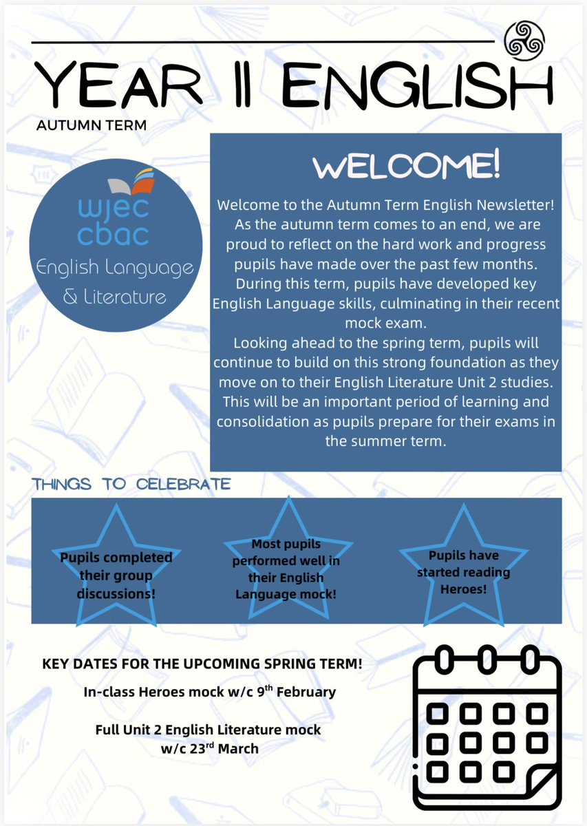 Islwyn High English tweet media