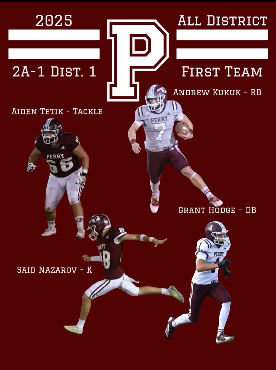 Perry Maroon Football tweet media