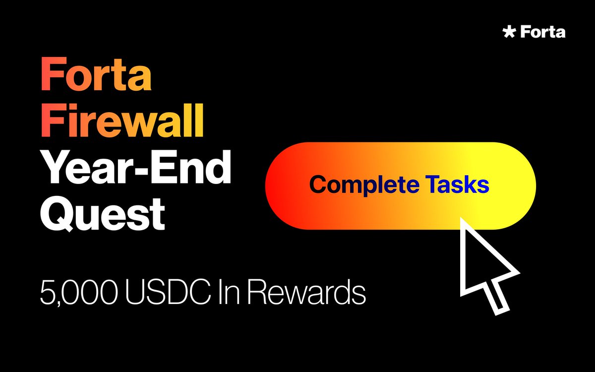 AirdropRampage's tweet image. GIVEAWAY ALERT 🎁

Crypto Fam, don’t sleep on this 

The Forta Firewall Year-End Quest is LIVE 🔥

💰 $5,000 USDC prize pool
🏆 50 winners
⏳ Ends 24 December

I just joined because Forta is doing real work in crypto. They help keep transactions safe and compliant
screening 3M+…