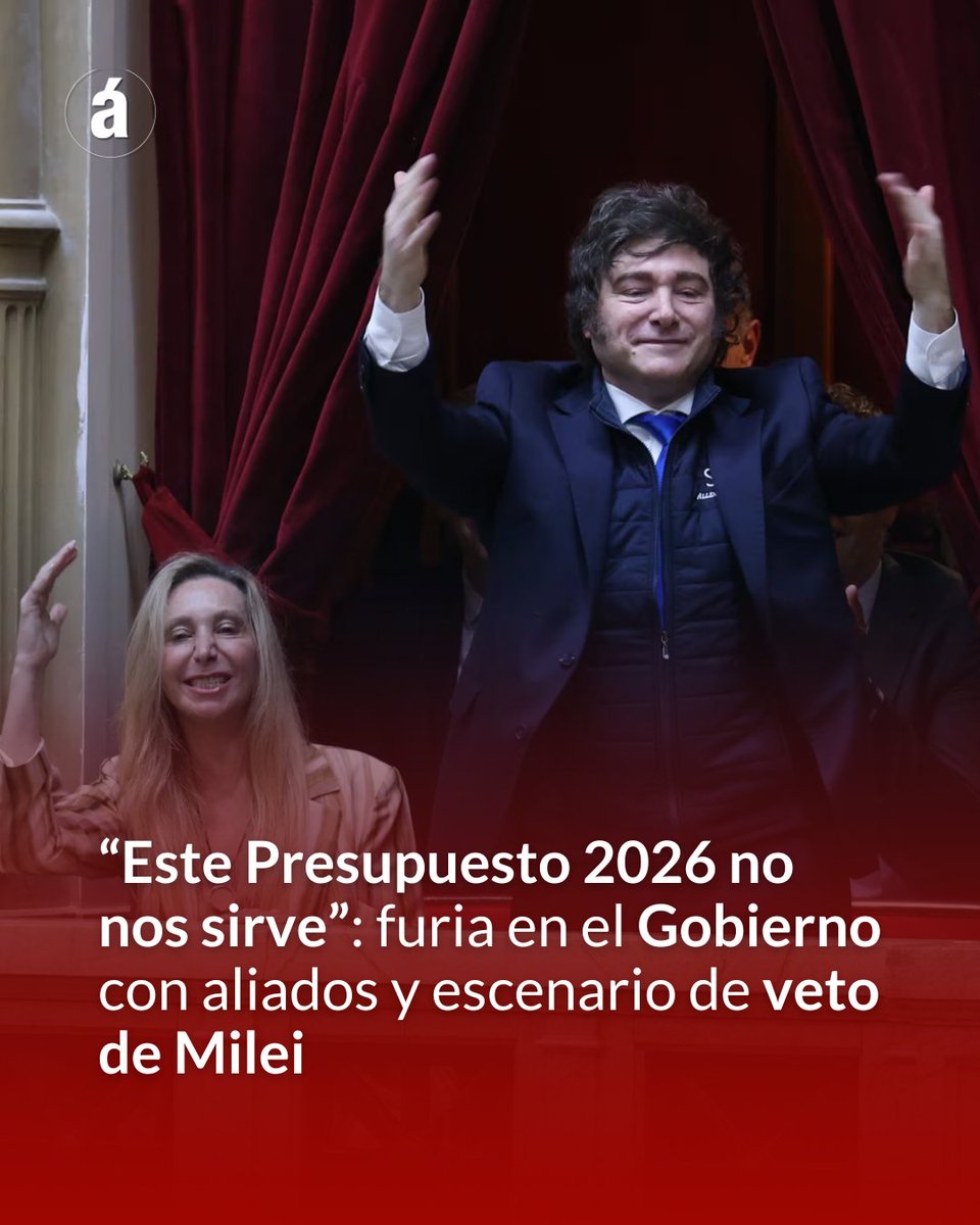 ⭕️ Se complican las extraordinarias para el oficialismo en el Congreso. La Libertad Avanza intentará insistir con la versión original de la "ley de leyes" en el Senado | Por <a href="/eze222/">Ezequiel Rudman</a>✍🏼 | Conocé más: tinyurl.com/534sp3bn