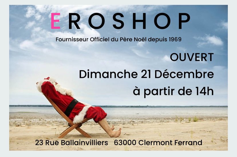 EROSHOP Clermont Ferrand tweet media
