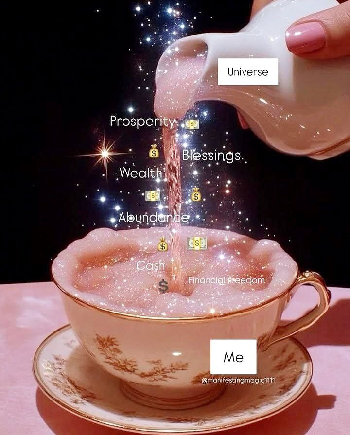 الكون يمنح المال بقدر ما تحتاجه الروح للتطور. لكن إذا كانت هناك ثقوب، أو ظلمات، أو اتصالات غير مرغوب فيها... في الهالة، فأنت تفهم ما أعنيه.