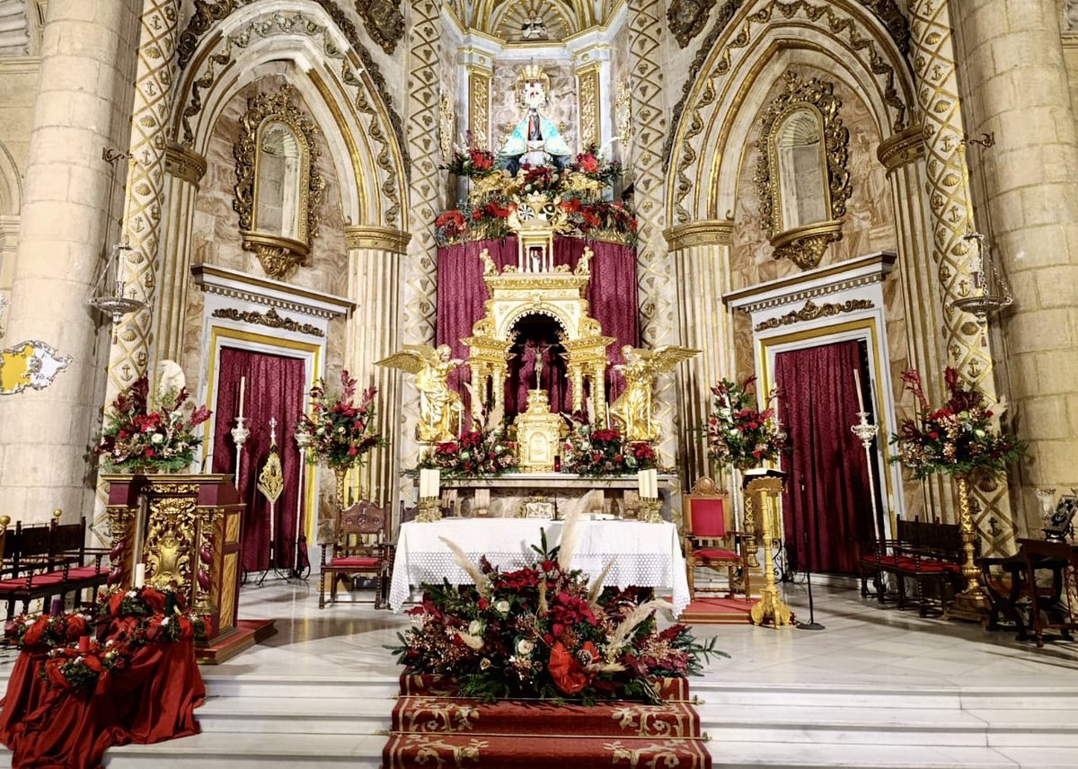 HdadVirgenMar's tweet photo. ALTAR |

El Santuario ya aguarda el inicio de los actos y solemnes cultos en honor de la Stma. Virgen del Mar con motivo de su aparición en la playa de Torregarcía.

Desde hoy jueves 18 al 21 de diciembre de 2025, 1 y 11 de enero de 2026 la ciudad de Almería honra a su Patrona. https://t.co/37xDKrOoVx