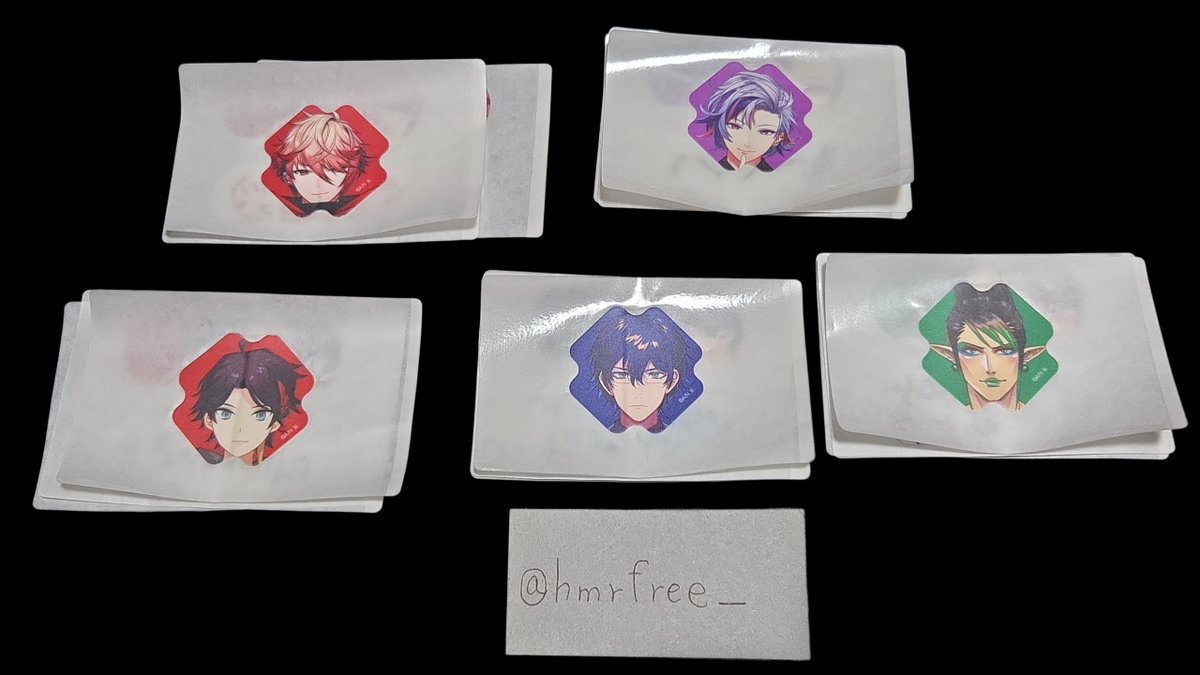 hmrfree_'s tweet photo. 【交換】 にじさんじ びっくらたまごつむまる Charm Aid チャームエイド vol.1 vol.2 TSUMUMARU ばんそうこう

譲：画像1、2

求：画像3、4

都内手渡し、まとめての方優先
郵送も可能

つむまるはカードとマスコットセット
チャームエイドは5枚セット

お気軽にお声掛けください https://t.co/ah8UyAUDZV