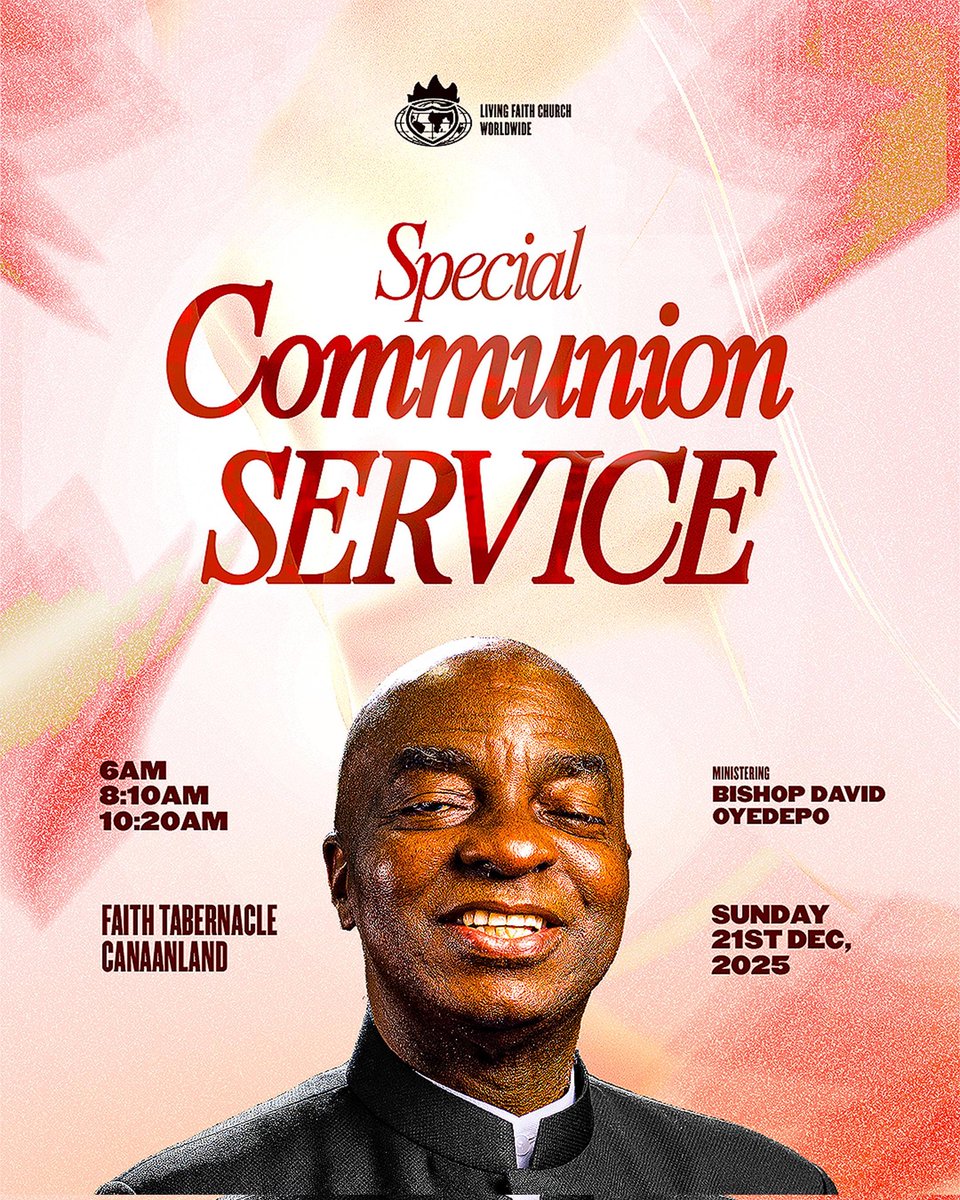 We gather again this Sunday at Faith Tabernacle to partake of the Word and the Communion. 

It promises to be a great time in God's presence.

See you there!