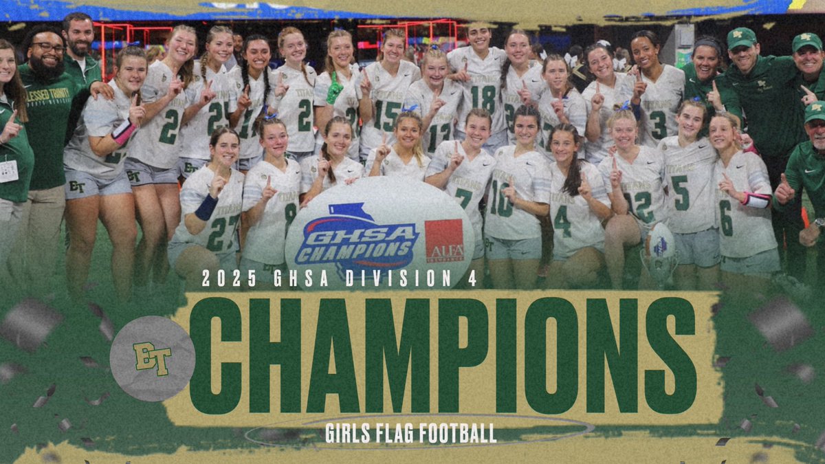 Blessed Trinity Girls Flag Football tweet media