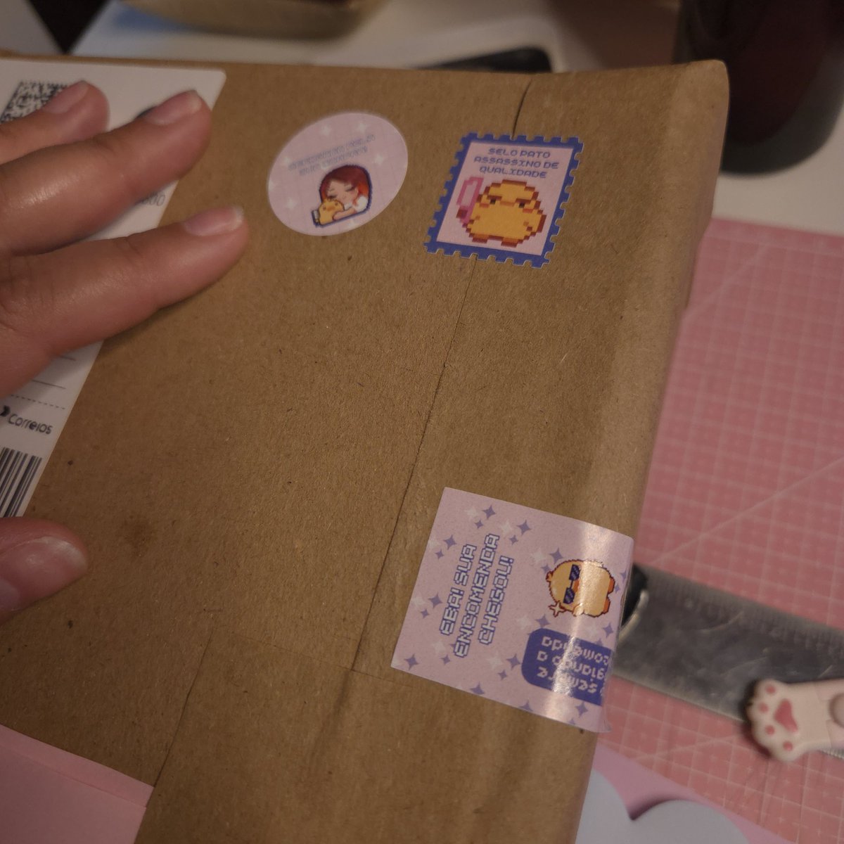 ellencpirog's tweet image. Hehehehe A caixa mais cheirosa do br