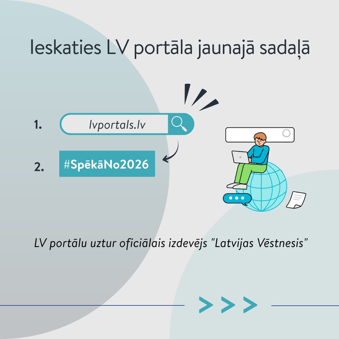 LV_portals's tweet photo. Kāda būs minimālā alga un ar nodokli neapliekamais ienākumu minimums 2026. gadā? Kādā apmērā būs jānodrošina uzturlīdzekļi? Kā mainīsies ienākumu mediāna un sociālā atbalsta apmērs?
🔗 Viss vienkopus sadaļā "Spēkā no 2026. gada 1. janvāra": https://t.co/vl6koXJedU
#spēkāno2026 https://t.co/IOD7VtYfMx