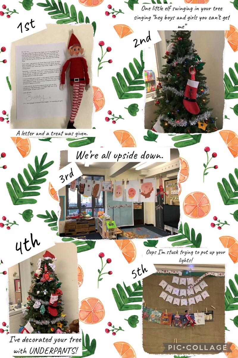 StradbrokeFS's tweet photo. Oh what fun we’ve had in December with our cheeky elf visiting Nursery! See you next year Buddy! ✨🎄🎉 @StradbrokePri https://t.co/ikHnOVY74h