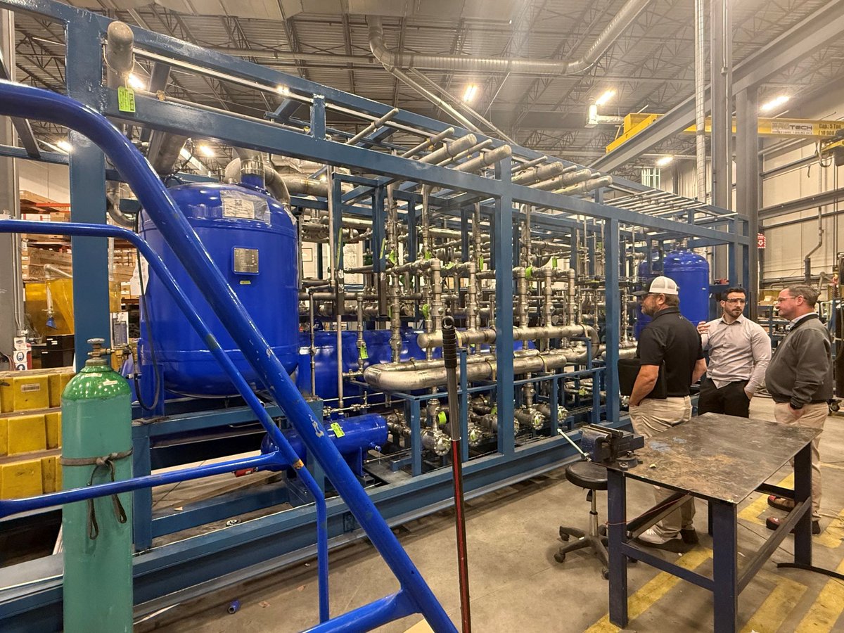 The finish line is in sight! This EVAPCO LMP CO₂ system will soon power a project with IR PROs. Collaboration + innovation = sustainable refrigeration in action!

evapcolmp.ca

#EVAPCO #EVAPCOLMP #IRPROs #IndustrialRefrigeration