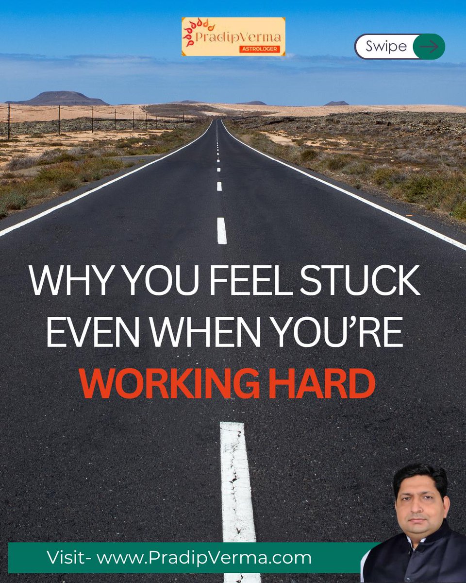 AstrologerPrad's tweet image. Feeling stuck doesn’t mean failure.
It means life is restructuring you for a stronger phase ahead.

For personalised astrology guidance and clarity on your current phase,
visit: PradipVerma.com

#FeelingStuck #AstrologyGuidance #SaturnLessons