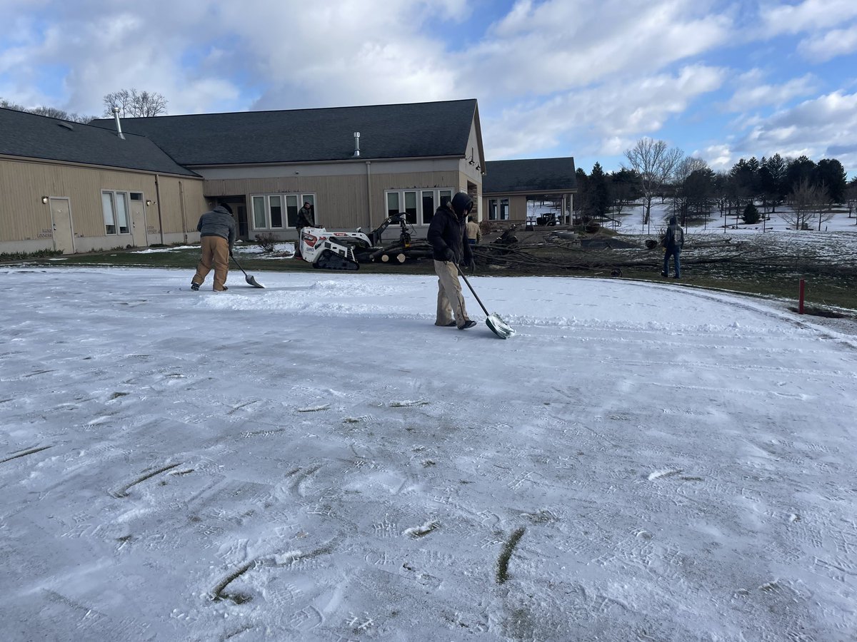 Been a busy couple of weeks for us still late this year!
Tree work, irrigation, snow removal and digging fiber lines to name a few projects with more to come!