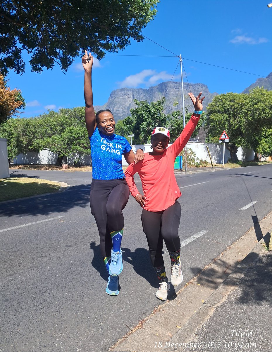 TitaMcunukelwa's tweet photo. anywho, re santse re taboga this side π
#Running
#RunningBuddies
#ForTheLoveOfRunning
#IPaintedMyRun
#FetchYourBody2025
#IChoose2BActive
#Coffee https://t.co/iuEH2S4RDC