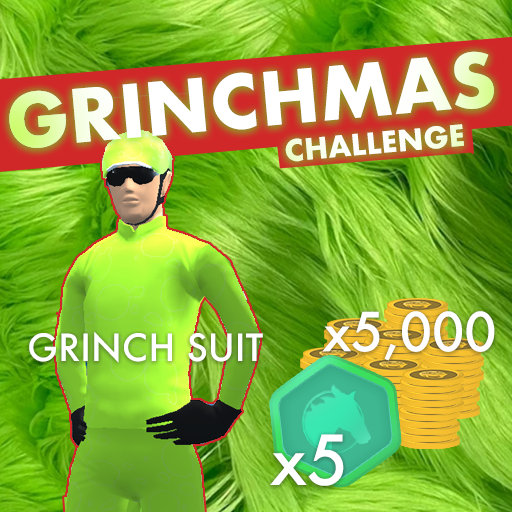 CatchDriverGame's tweet image. Grinchmas Challenge! 

Earn a grinch suit, 5 CR tokens and 5,000 coins when you complete this Holiday challenge!

Happy Holidays from Bad Jump Games!