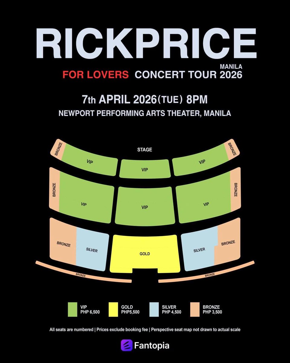 SoundCheckMNL's tweet photo. Rick Price LIVE in Manila!
Experience his “For Lovers” Concert Tour 2026 on Apr 7, 8PM at the Newport Performing Arts Theater.
Sing along to “Heaven Knows” & more timeless hits!
Tix on sale Dec 22 via https://t.co/MW7AHPJVa0 #RickPrice https://t.co/T4I3atLXxw