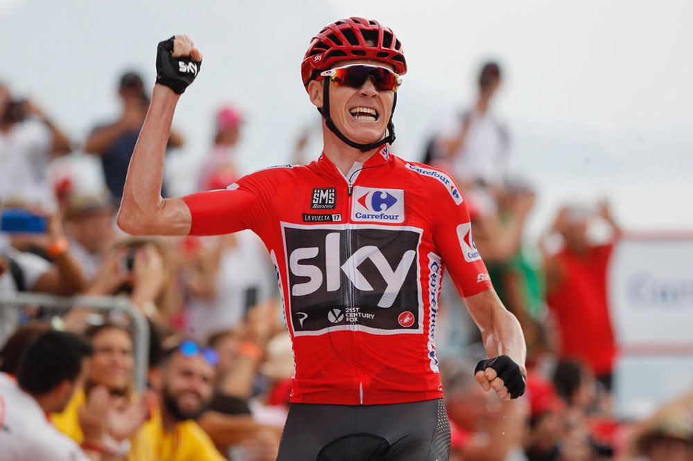 Chris Froome tweet media