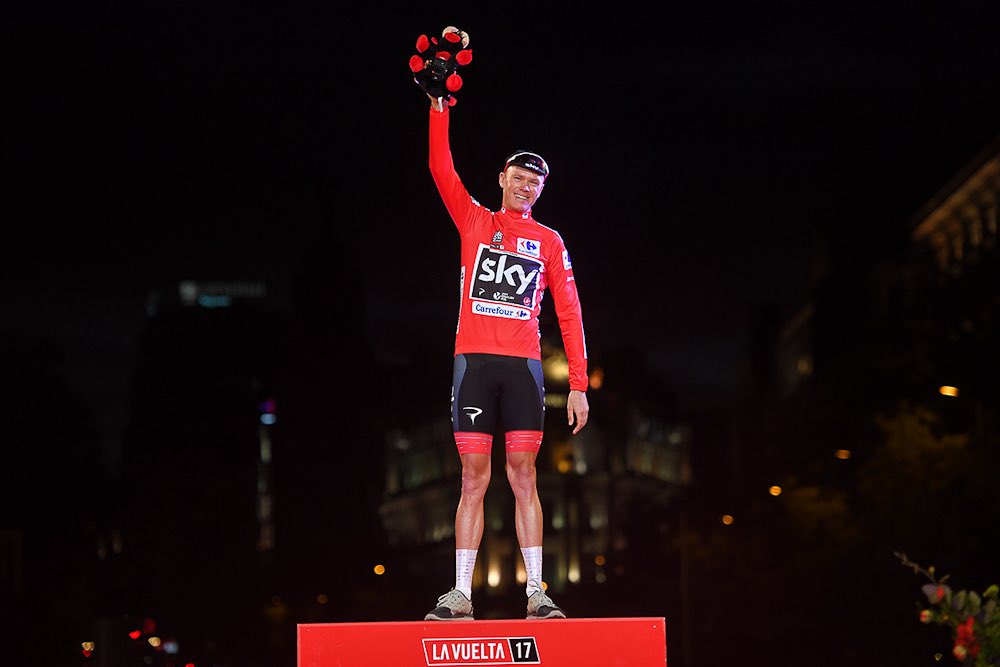 Chris Froome tweet media