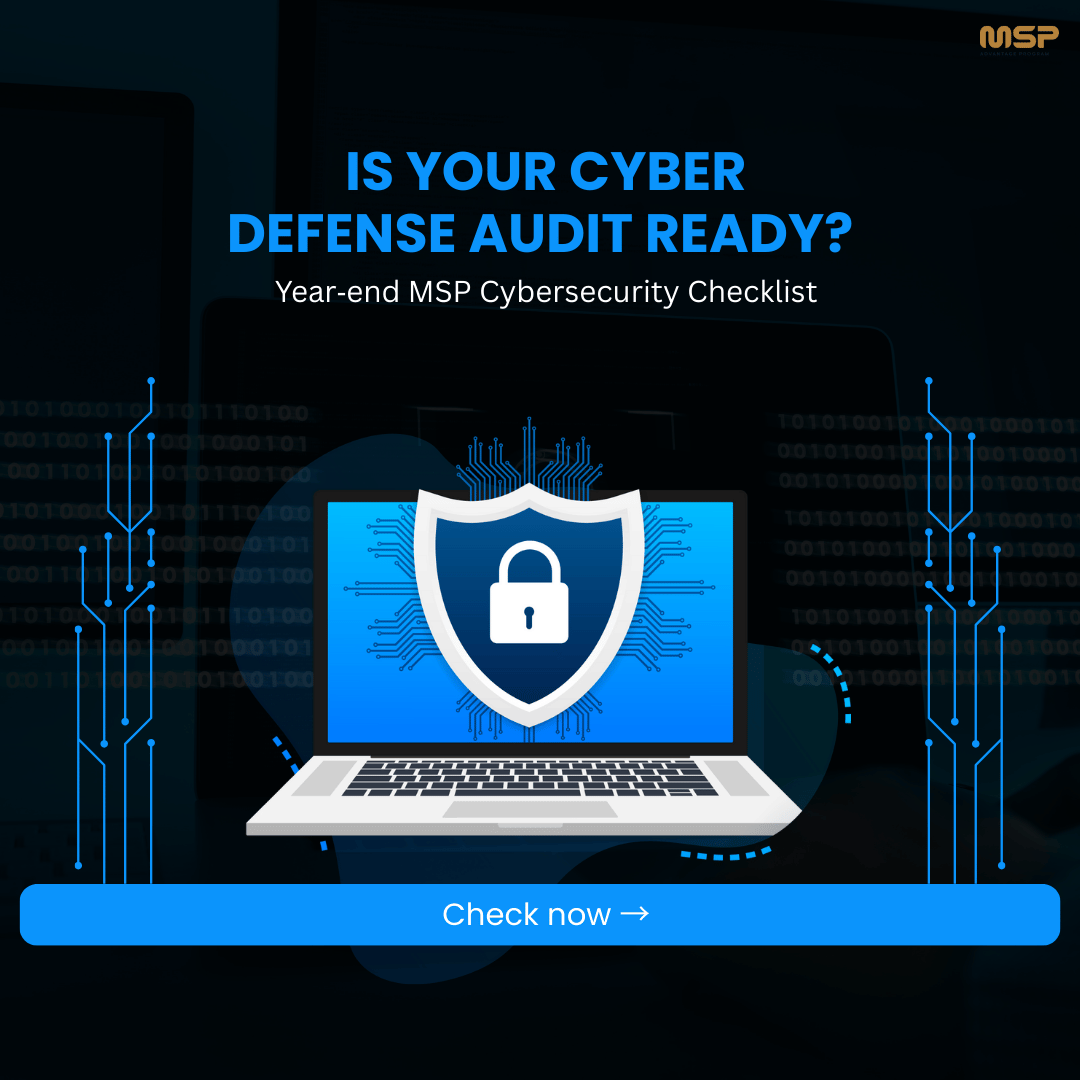 MSPAdvProgram's tweet photo. Year-end is the perfect time to audit your clients’ cybersecurity. Use this checklist to review assets, patching, access, backups and turn security from a compliance task into a business advantage - https://t.co/nuuLOFZiH2

#MSP #Cybersecurity #YearEndAudit #SecurityChecklist https://t.co/Nd76NTTBn4