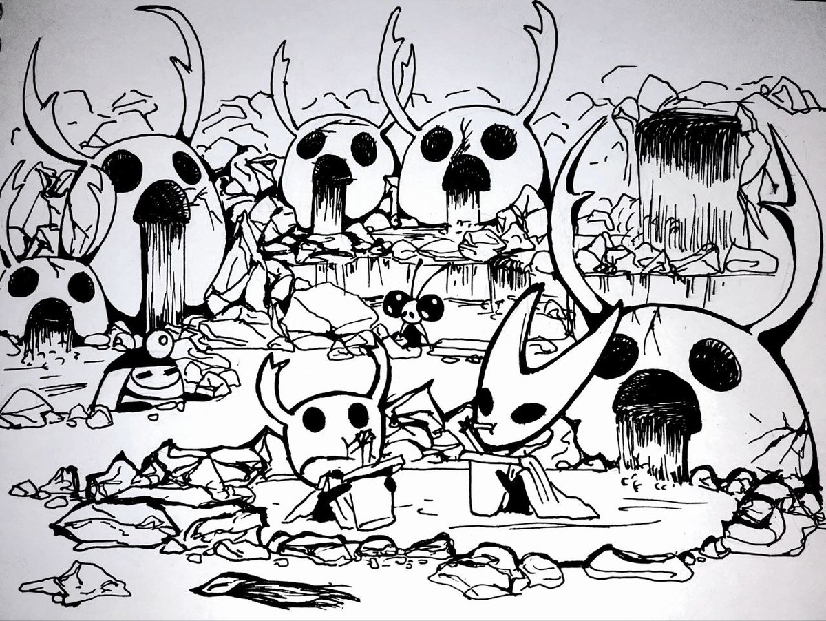 castrulkin's tweet photo. Remember it isn't spam, I just forgot to post it
Part 3 of 7
#hollowknight #cornifer #inktober https://t.co/NDI6kJfRiO