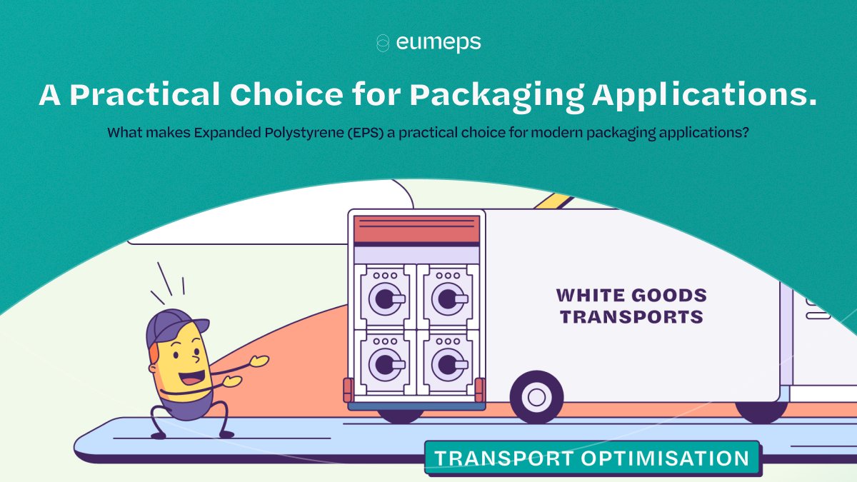 EPS packaging combines protection, lightness and logistical efficiency. It reduces damage, supports food safety and lowers transport-related emissions, making it a practical solution for resilient and resource-efficient supply chains.
🔗 eumeps.eu/about-eps-pack…
#EPS #packaging