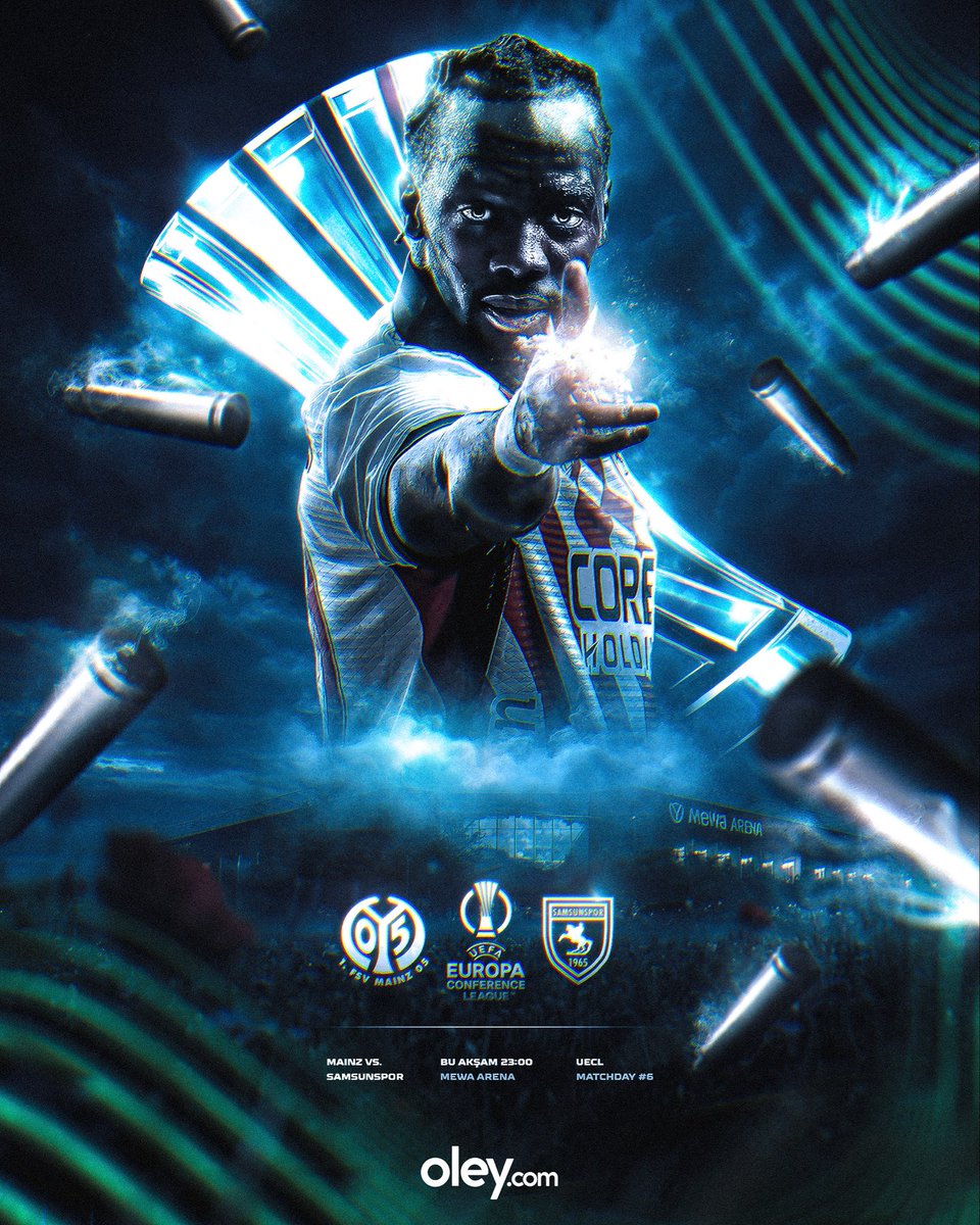 oleycom's tweet image. Temsilcimiz Samsunspor, bu gece Mainz deplasmanına konuk olacak!