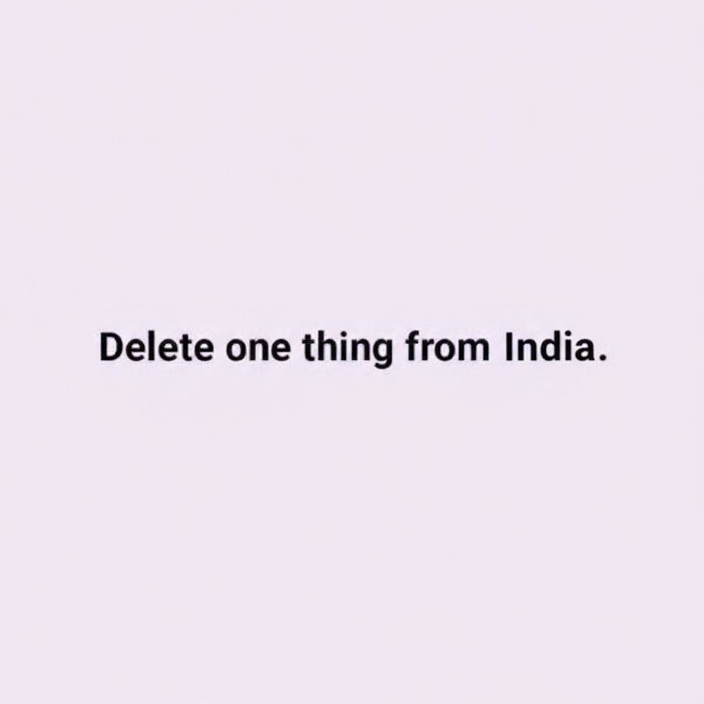 IndianGems_'s tweet image. What are YOU going to delete? 🤔