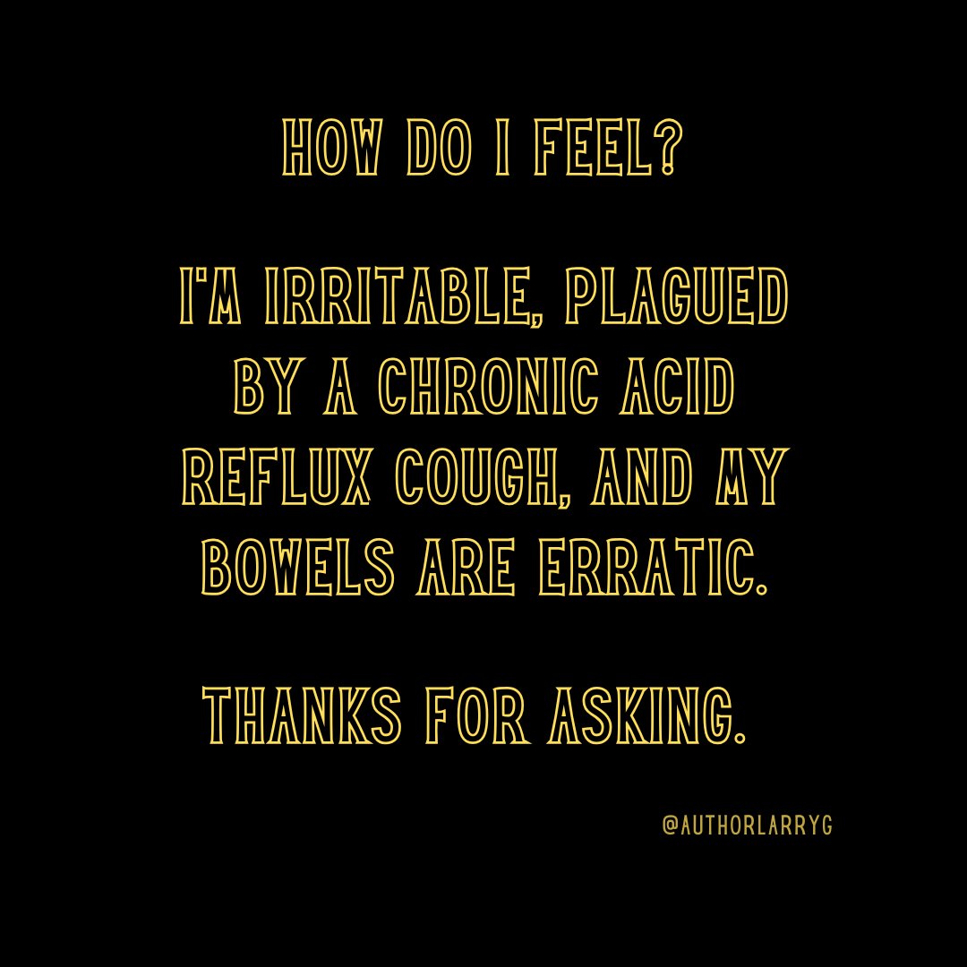 AuthorLarryG's tweet image. Unless I’m sick, injured, or in obvious pain, the only people I really want to ask how I’m feeling are my doctors.

#medicalhumor #stupidquestions #dontask #relateable #health