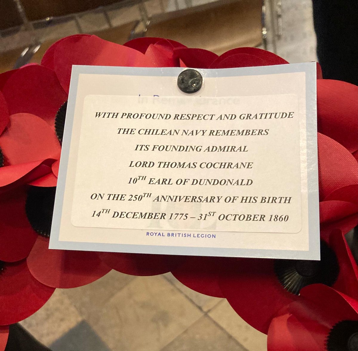 Chile en UK tweet media