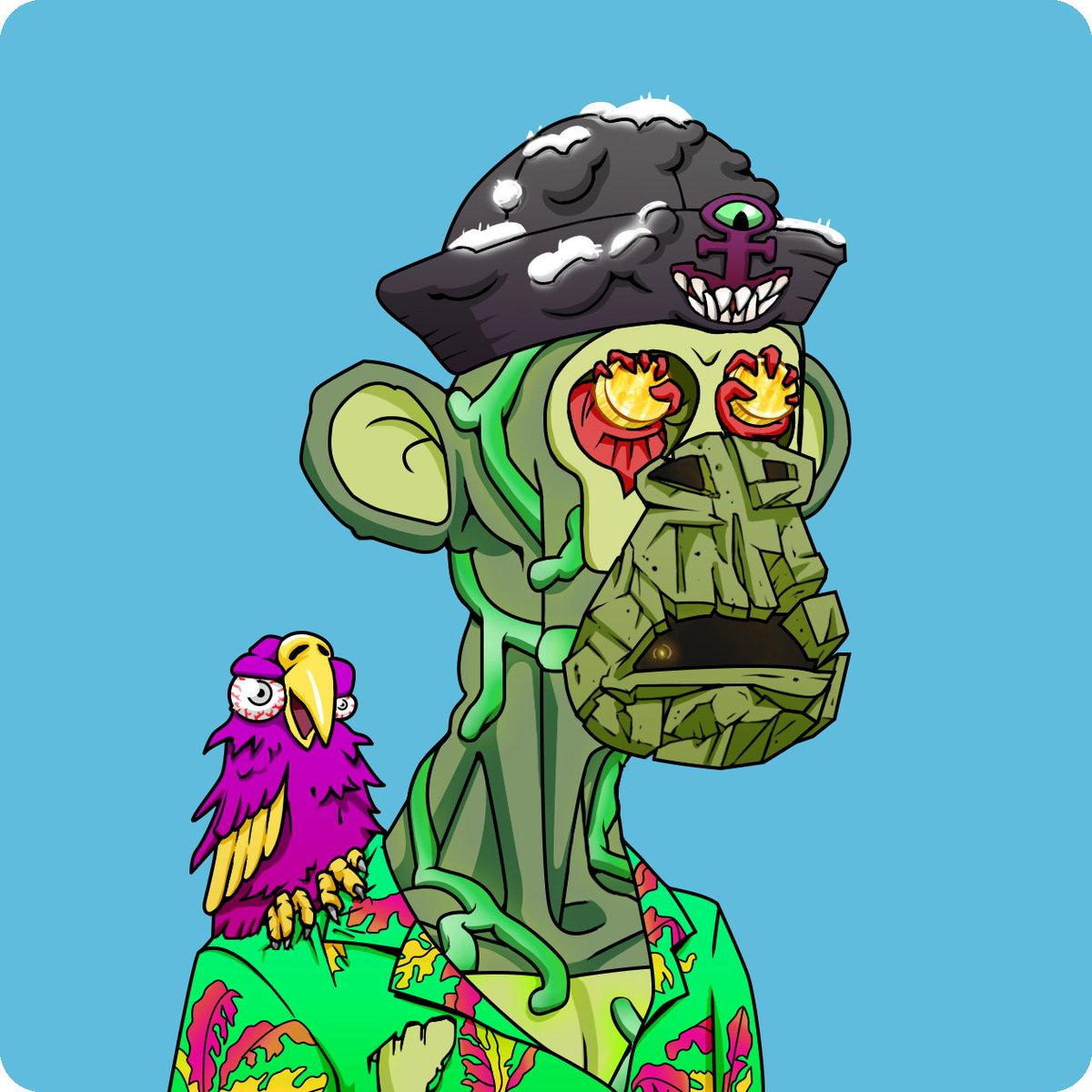 matlack's tweet photo. GM π΅
Officially joined the Club with this island-vibe Mutant! Grateful to be here and excited to contribute the community.
Do Apes follow Apes? ππ
#ApesFollowApes #APE
@yugalabs @BoredApeYC @CryptoGarga @GordonGoner @SassBAYC @TomatoBAYC @OthersideMeta @punk6529 @MisterEthereum @BorisVagner