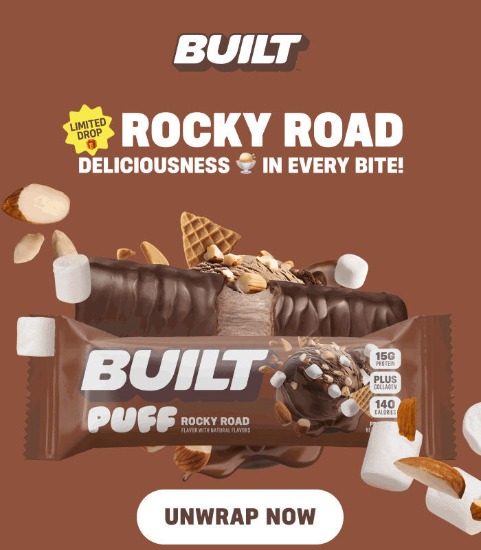 andrewbishup's tweet image. Go to built.com and use promo BISHOP2020 to try this amazing flavor.

#bebuilt #built #imbuilt #builtbar #fitness #workout