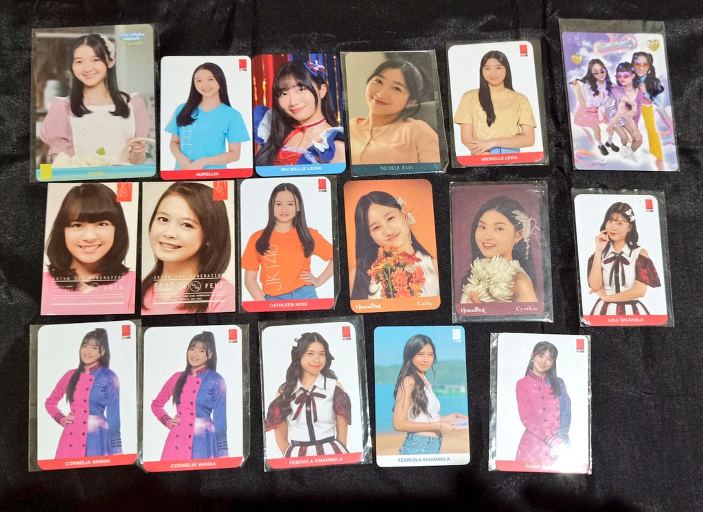 #WTS PC JKT48
- Lia Cita-Cita / NTSY
- Levi M&amp;G Sukinanda / A Gaze Of Dream / SHC
- Cathy NTSY / Flowerful
- Cynthia Flowerful
- Olla Summer Tour / SHC
- Lulu SHC
- Fiony NTSY
- Oniel NTSY
- Gen 3 Anin Feni

COD bojong gede dan sekitarnya, kirim lewat shopee, minat sung DM azaa