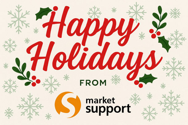MarketSupportCa's tweet photo. ✨ Happy Holidays from Marketsupport!
As 2025 comes to a close, thank you for trusting us to protect your shelf space and support smarter execution year-round. Here’s to a strong year ahead.

#CPG #RetailMerchandising https://t.co/FLC4GWll6P