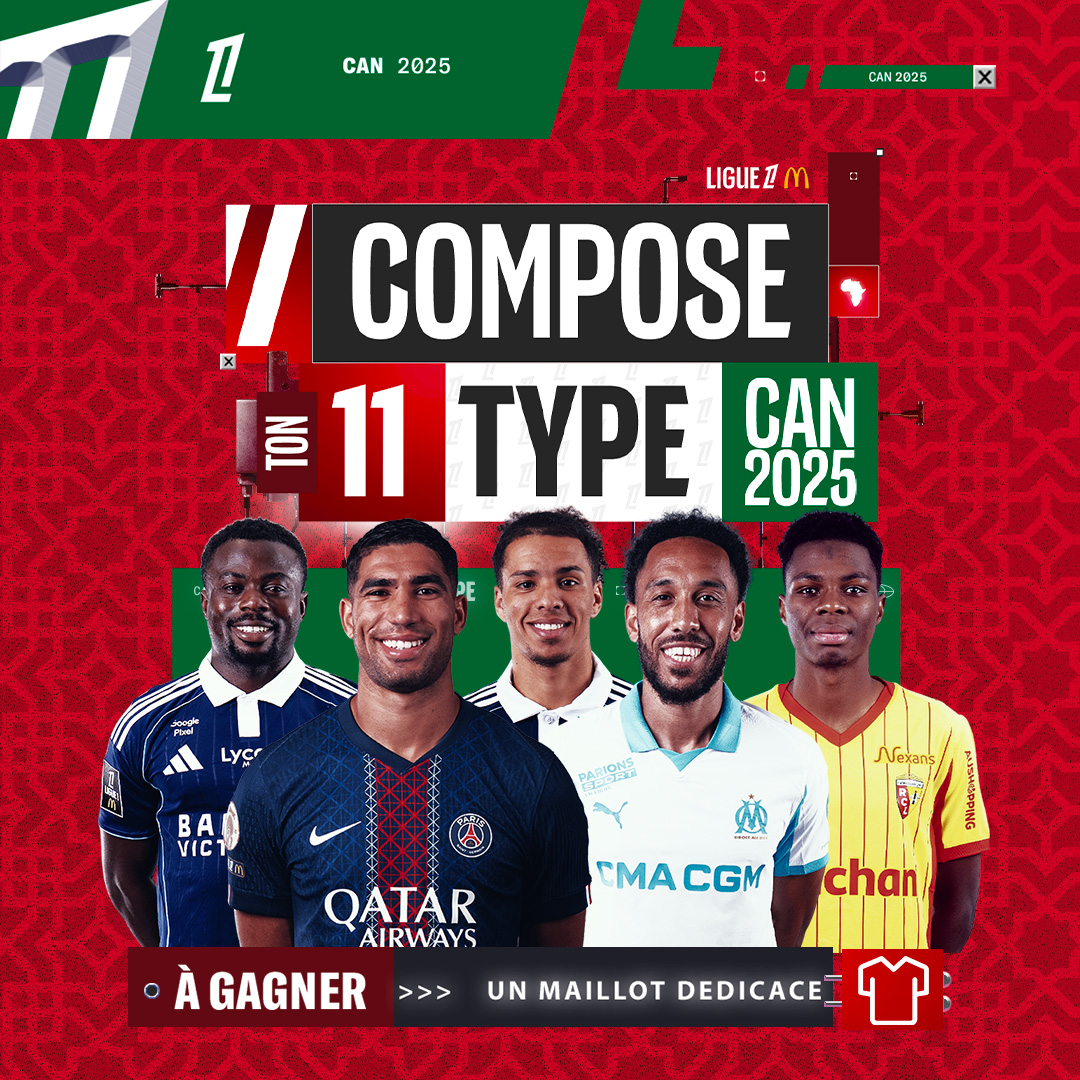 Ligue1's tweet photo. ๐ฉ๐ฟ๐ฆ๐ด๐ง๐ฏ๐ง๐ซ๐จ๐ฒ๐จ๐ฎ๐จ๐ฉ๐ช๐ฌ๐ฌ๐ฆ๐ฒ๐ฑ๐ฒ๐ฆ๐ณ๐ฌ๐ธ๐ณ๐น๐ฟ๐น๐ณ
Il vous encore quelques heures pour participer ร notre #11TypeFans spรฉcial CAN 2025 !
๐ https://t.co/qu4wSkPWWV ๐
Bon tournoi aux 50 joueurs du championnat convoquรฉs ๐ https://t.co/SlcFZotTbq