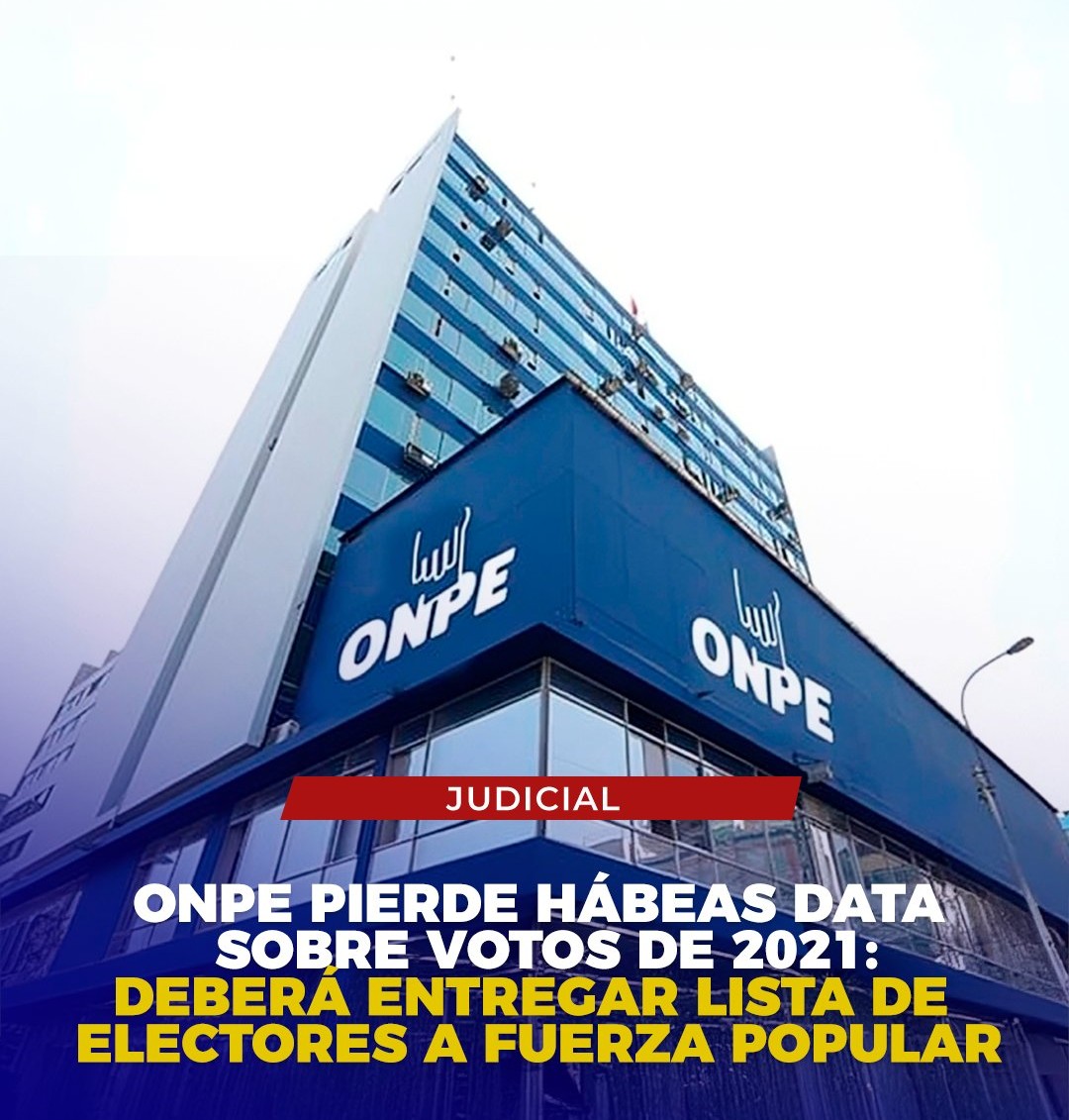 Ahora todos los peruanos sabremos la verdad de lo que realmente sucedió durante las elecciones del 2021.