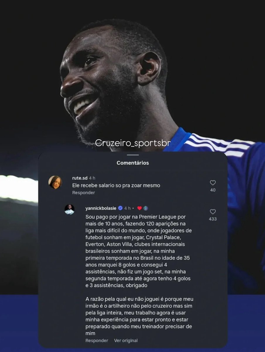 EdmilsonPires26's tweet photo. Obrigado Bolasie 

Obrigado por mais essa resenha. 
Pois quem fala o que quer, Ouvi o que não quer https://t.co/ZCJJydggZc