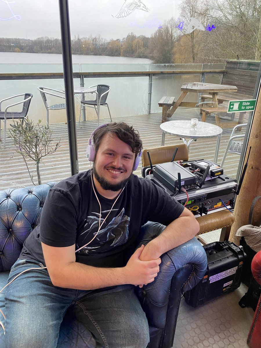 a_frostaudio's tweet photo. It was an honour to be part of the Christmas Coffee Morning for @BBCRadioStoke ☕️ Over 50 Coffee Mornings happening across the city, helping with loneliness this Christmas 🎄 I engineered our outside broadcast, taking the Mids show to two different coffee morning events 🙌📻 https://t.co/eyS5SO4M77
