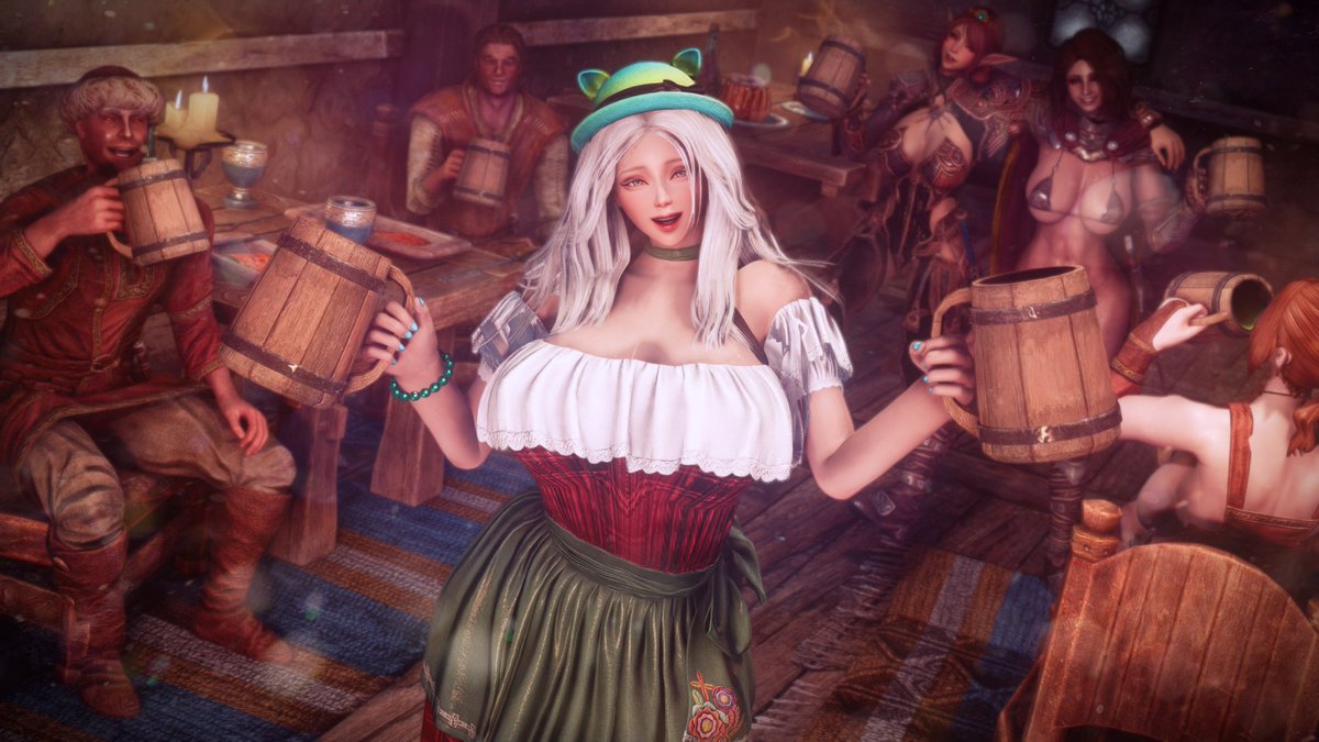 🍻🍻~BEER PARTY!!!!!~🍻🍻
#Skyrim #スカイリム