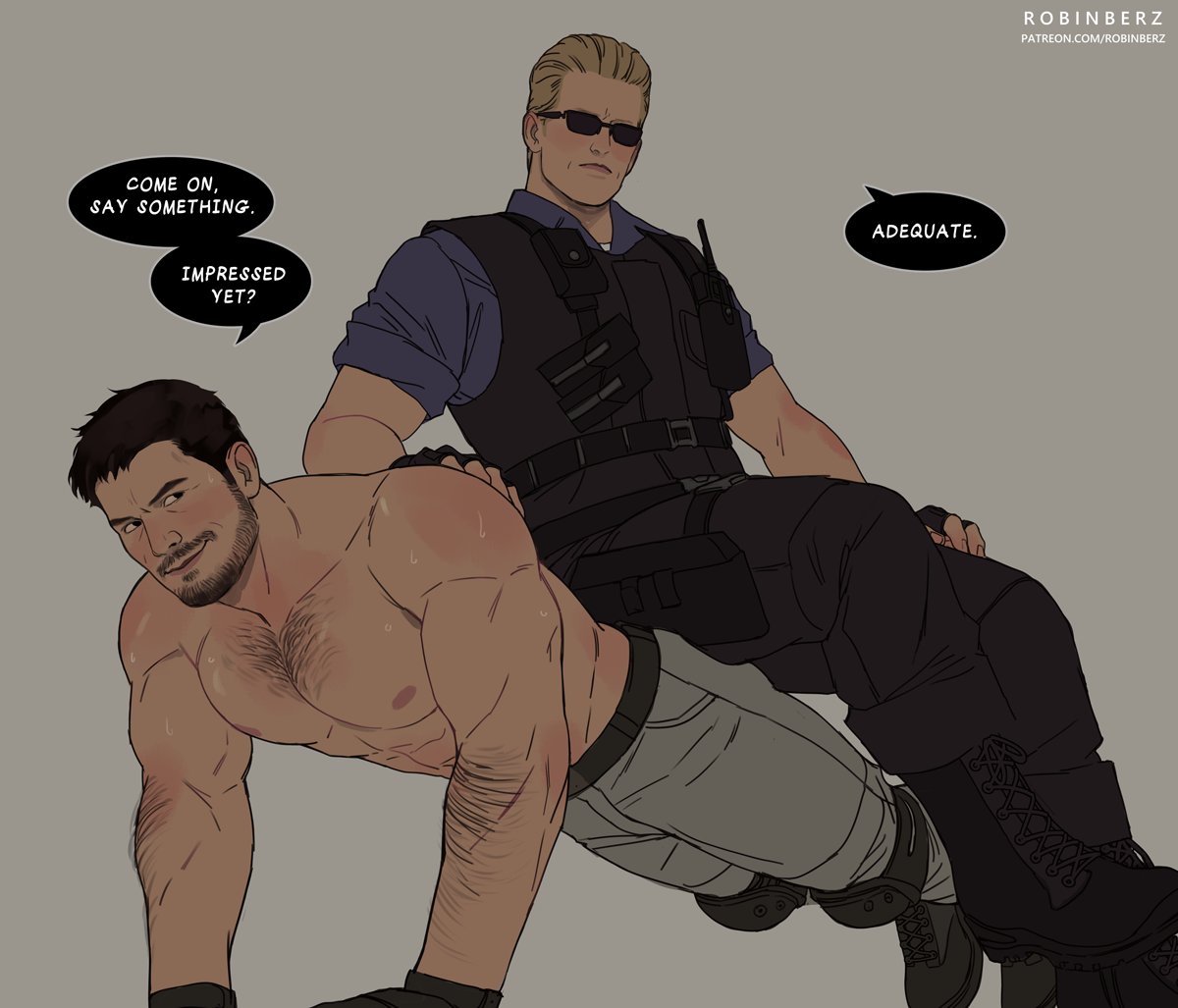 robinart25's tweet image. I love this comic where Chris is being such a goofball  😆