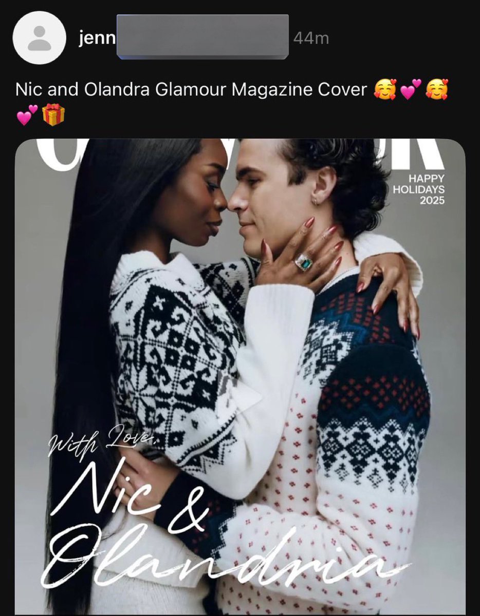 Nic’s mom posted this on threads 🥹❤️‍🩹