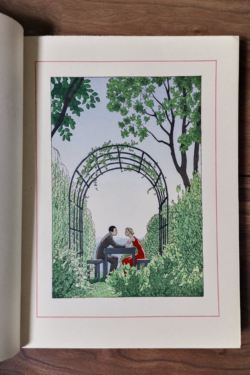 見て‼️8年越しに手に入れた本‼️A.E.マルティ挿画のTOI ET MOI 1939年