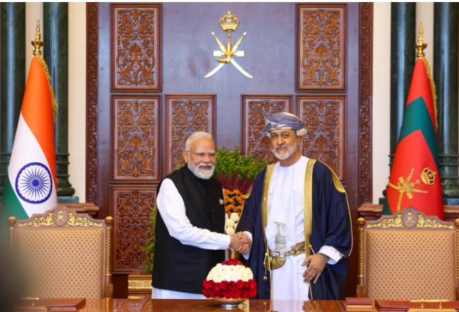 الهند توقع اتفاقية شراكة اقتصادية شاملة مع سلطنة عمان 