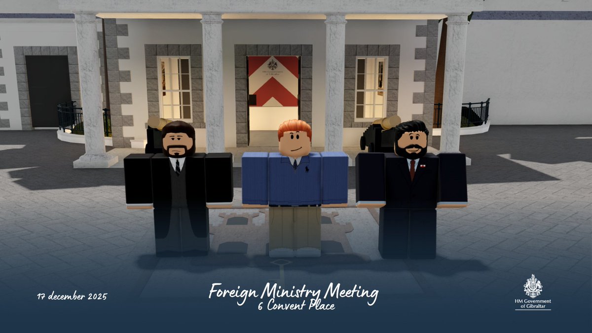 HM Govt of Gibraltar ROBLOX tweet media
